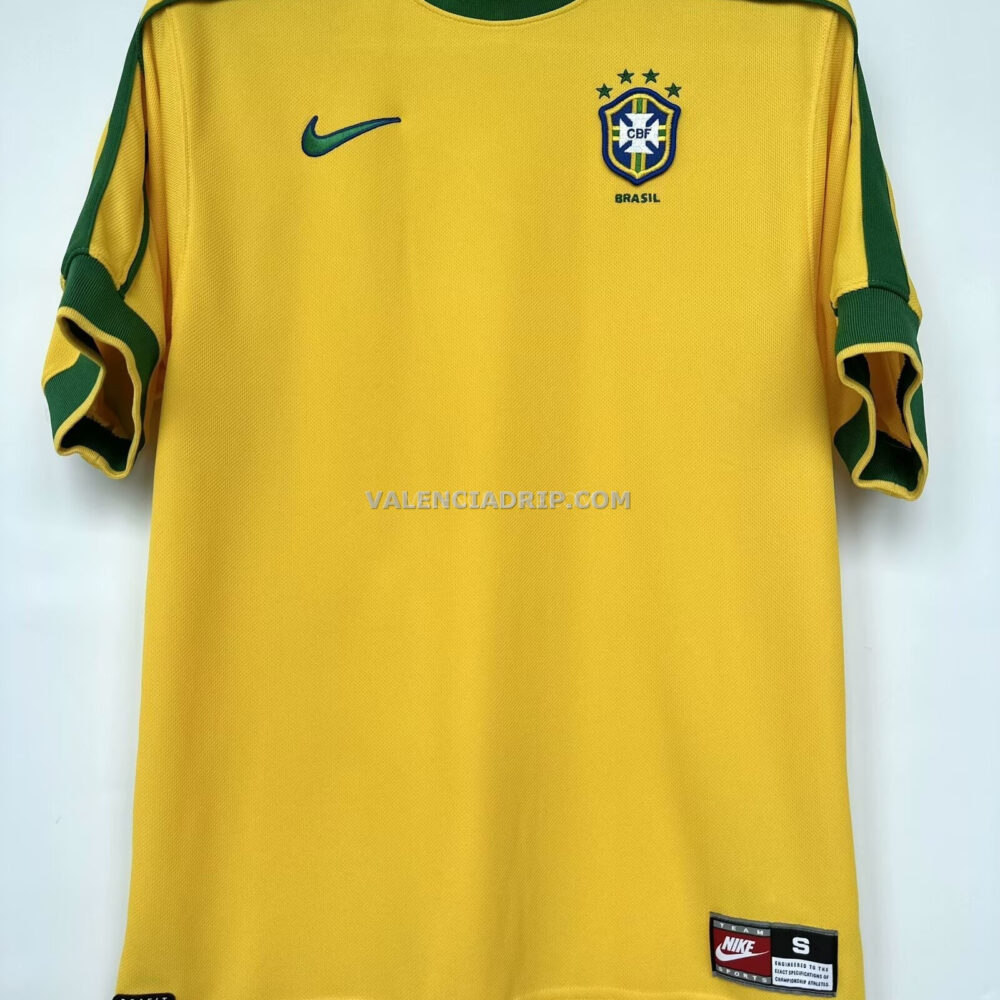 Camiseta local Brasil 1998