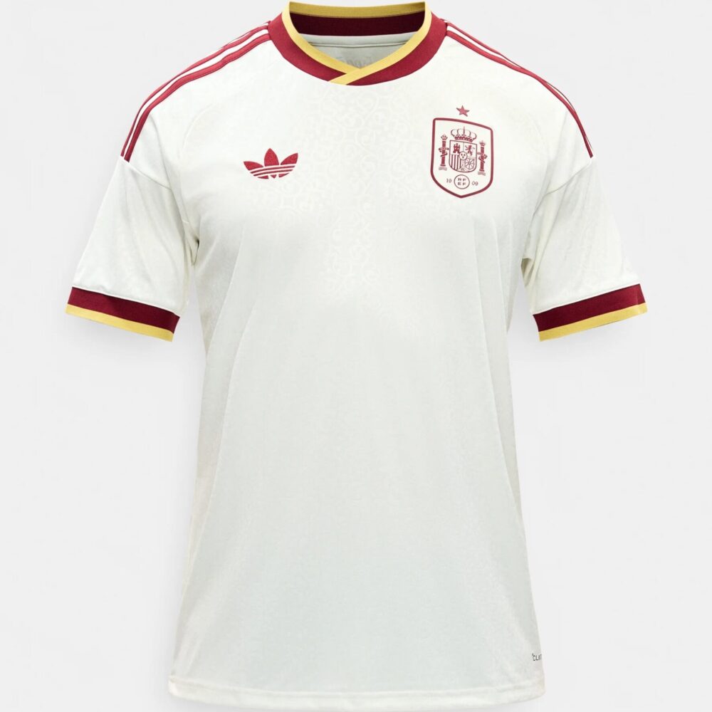 Camiseta España 26º Mundial 2 equipación blanca