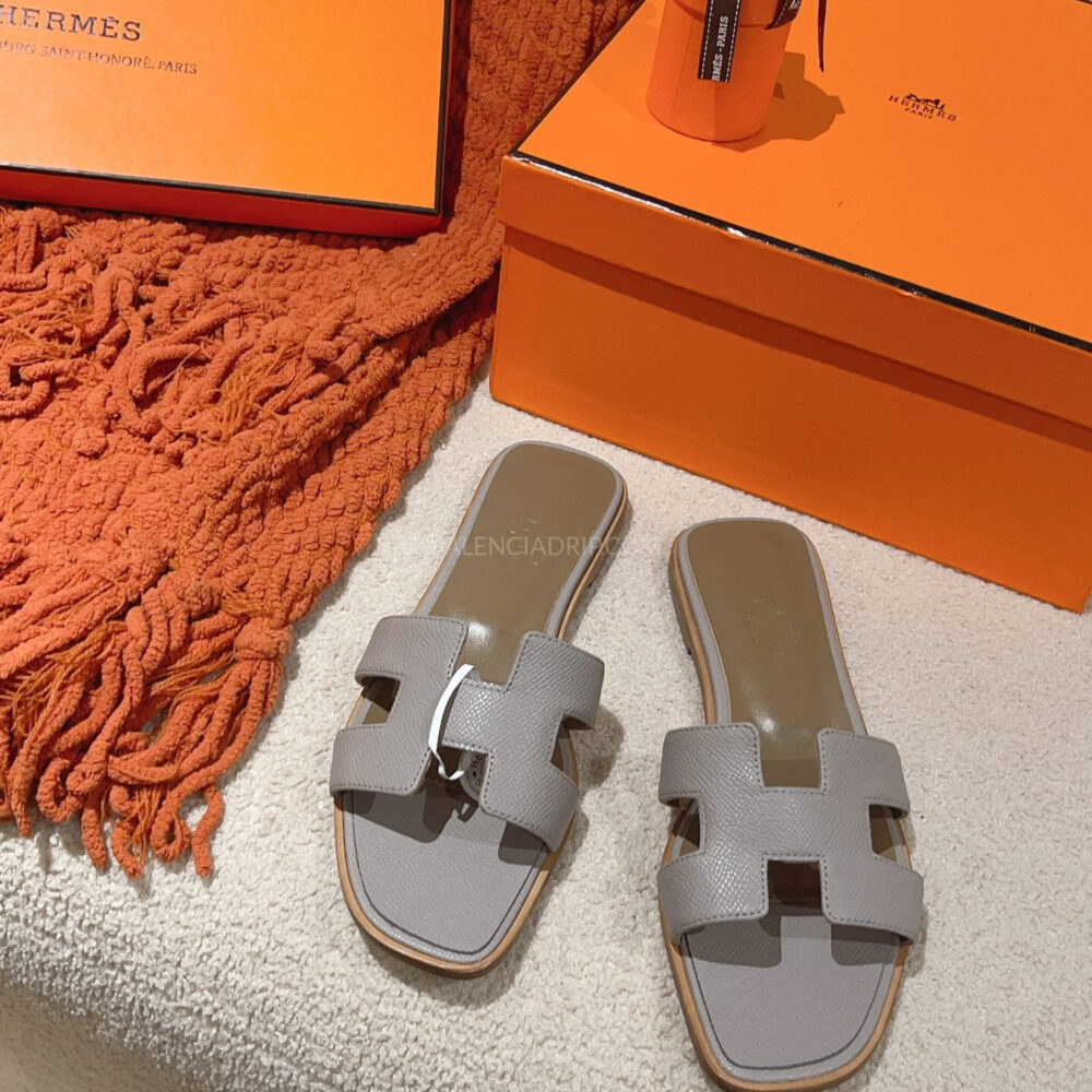 Sandalias Hermes - Oran Gris