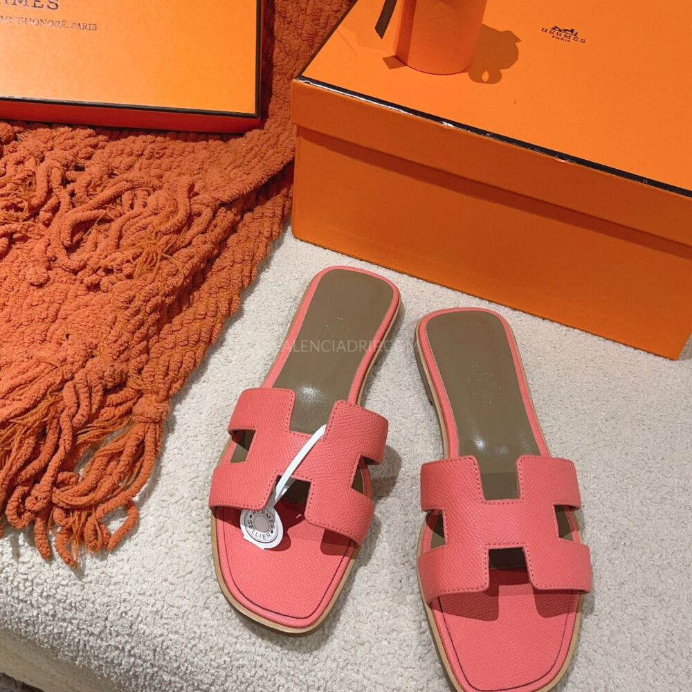 Sandalias Hermes - Oran Rosa coral
