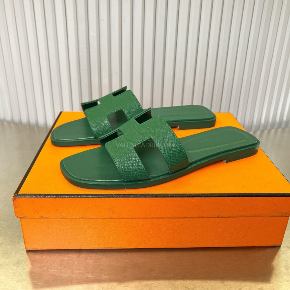 Sandalias Hermes - Oran Emerald