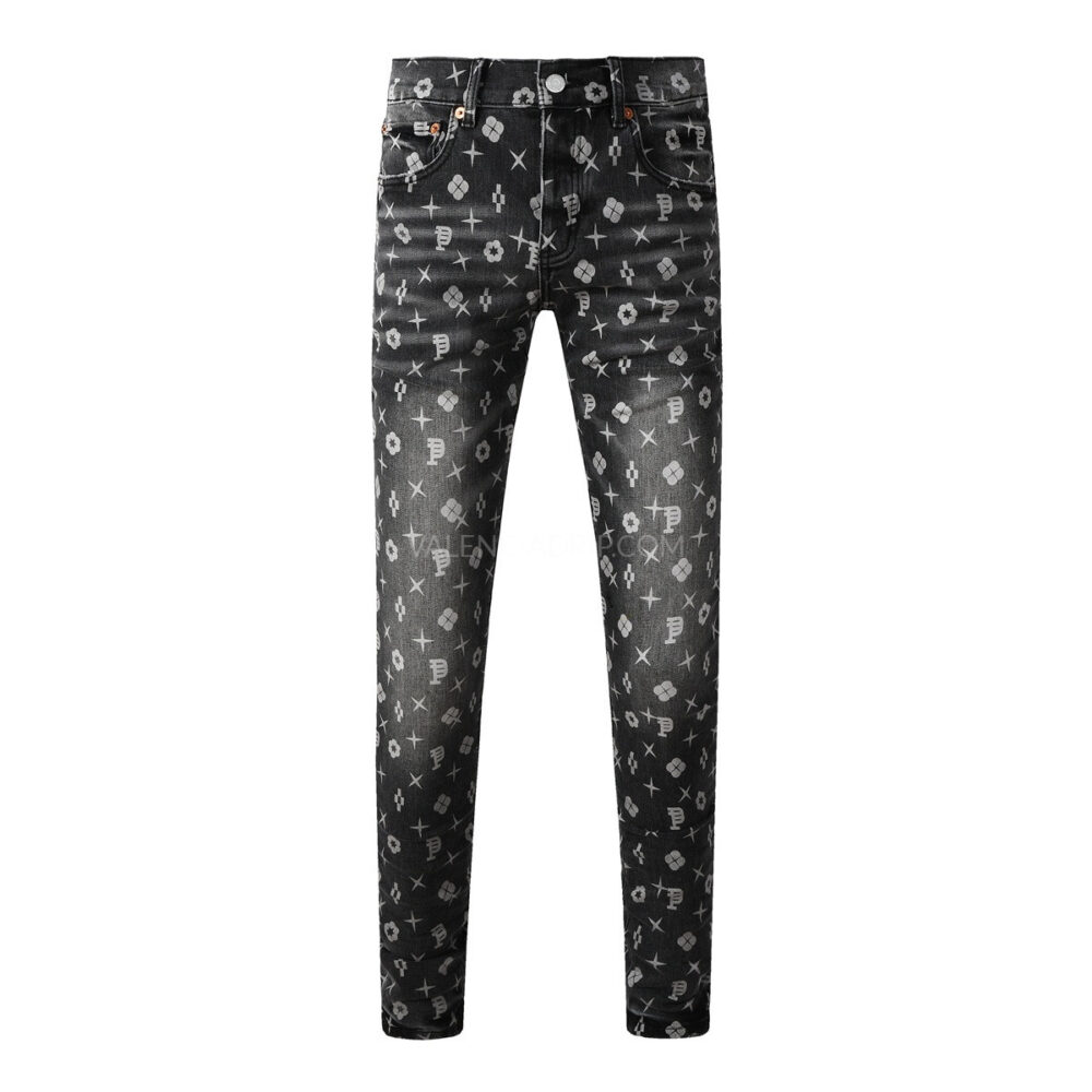 Vaqueros Purple Brand "Estilo drip"