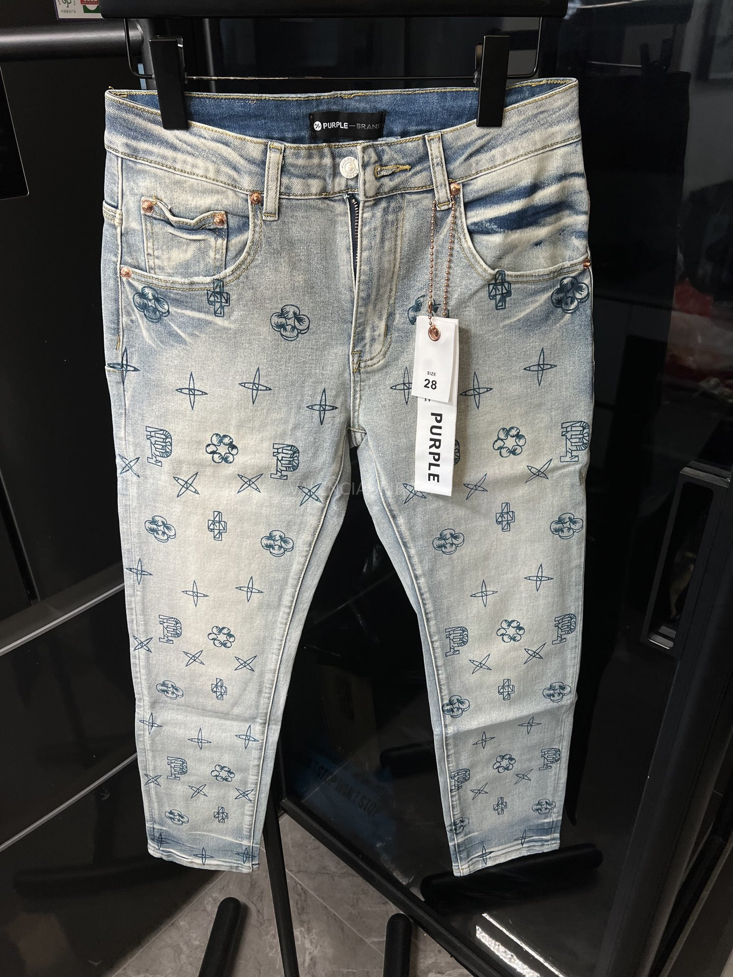 Vaqueros Purple Brand