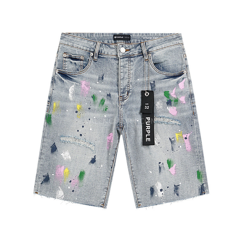 Vaqueros cortos Purple Brand