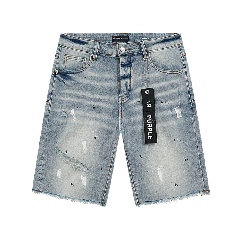 Vaqueros cortos Purple Brand