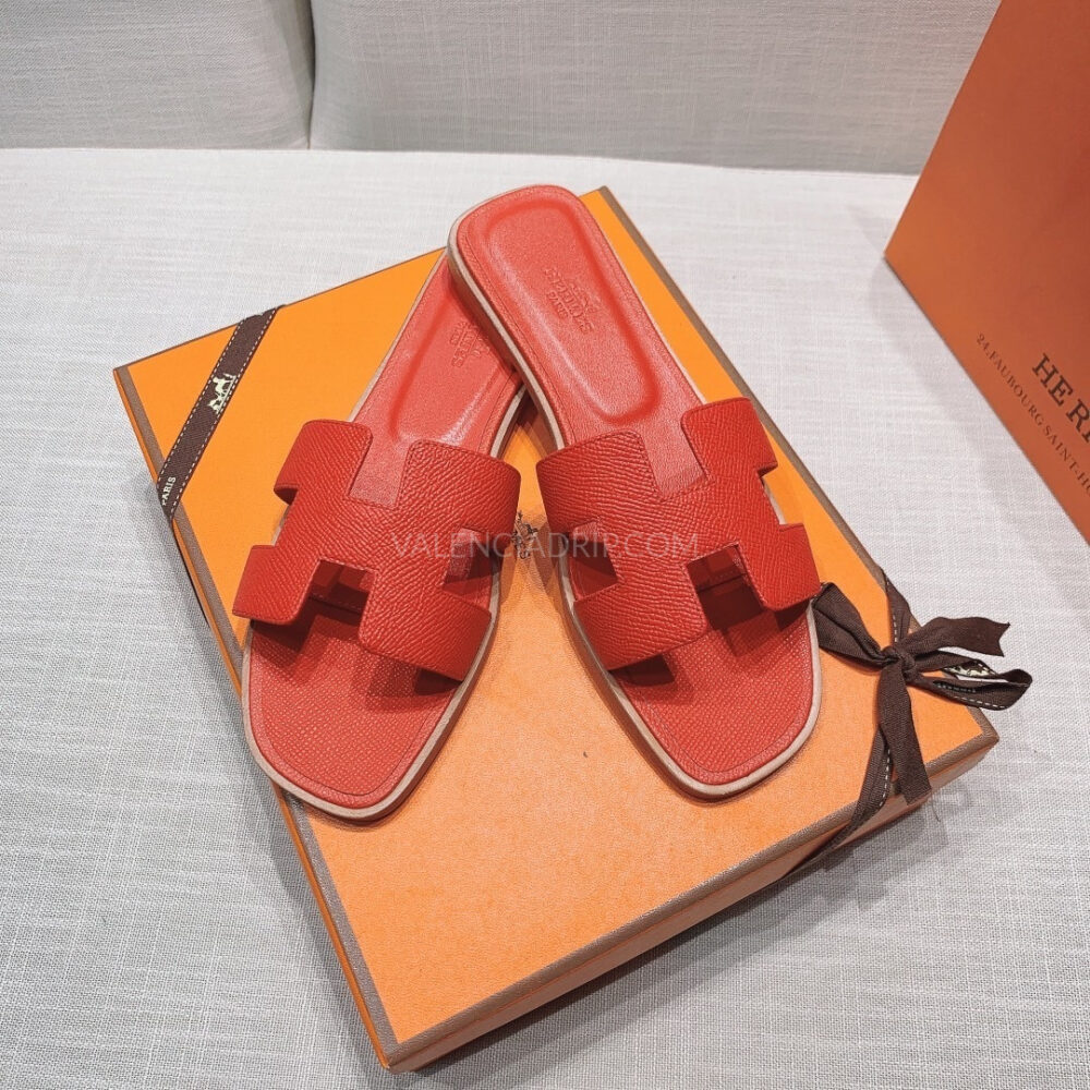 Sandalias Hermes - Oran Naranja