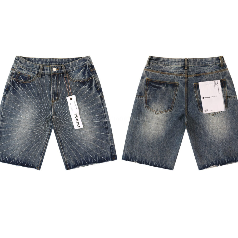 Vaqueros cortos Purple Brand