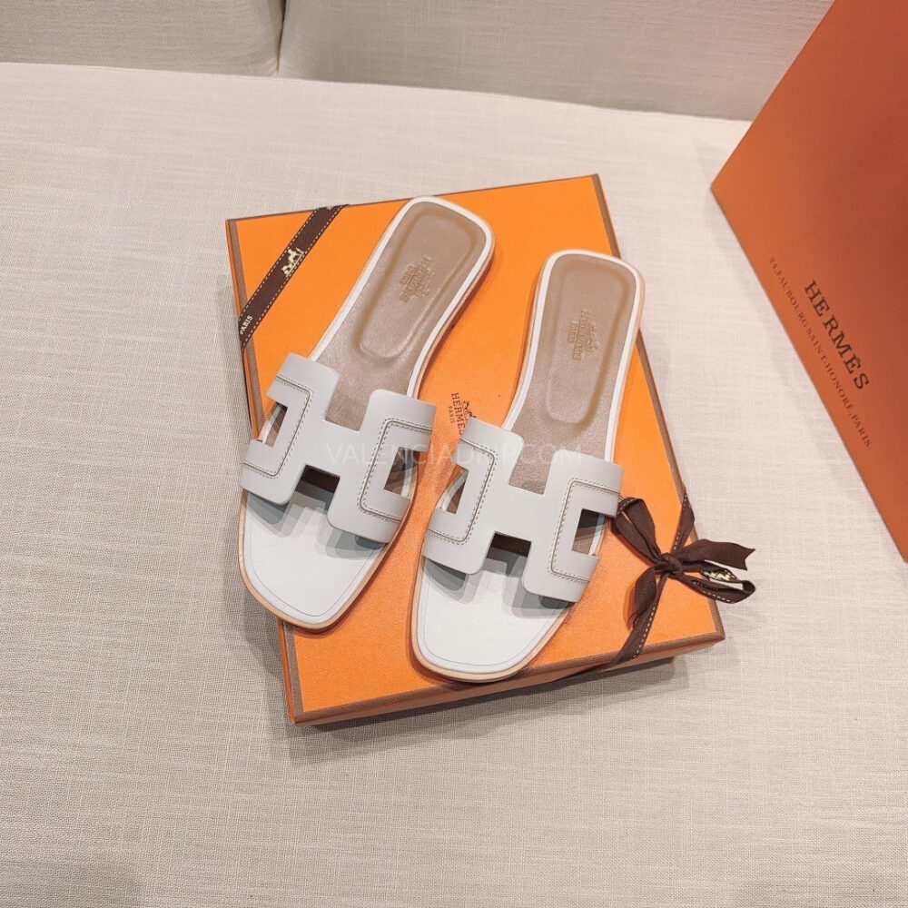 Sandalias Hermes - Oran Blanco