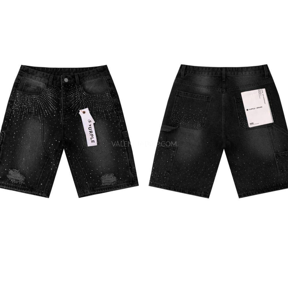 Vaqueros cortos Purple Brand