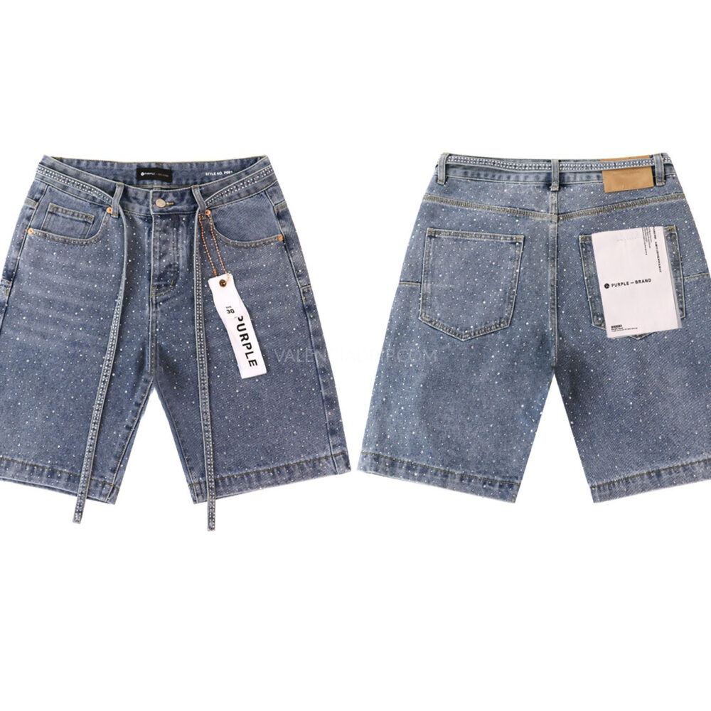 Vaqueros cortos Purple Brand