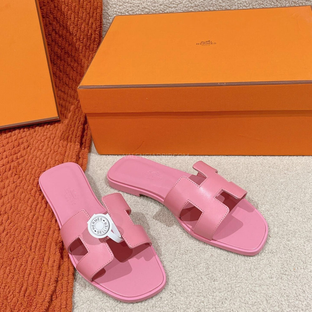 Sandalias Hermes - Oran Rosado