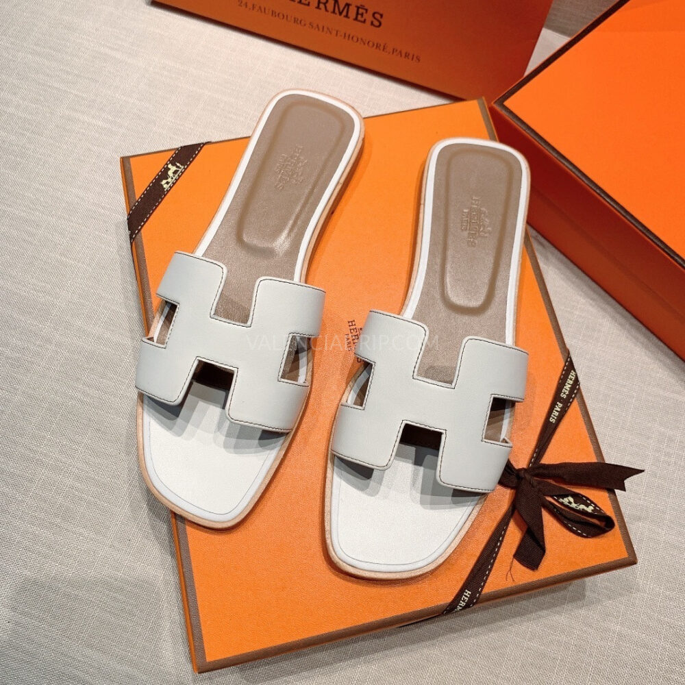 Sandalias Hermes - Oran Blanco