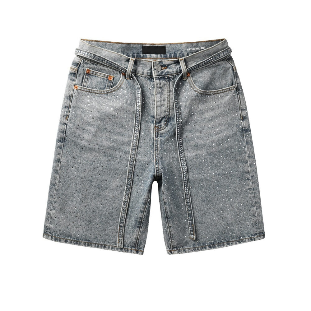 Vaqueros cortos Purple Brand