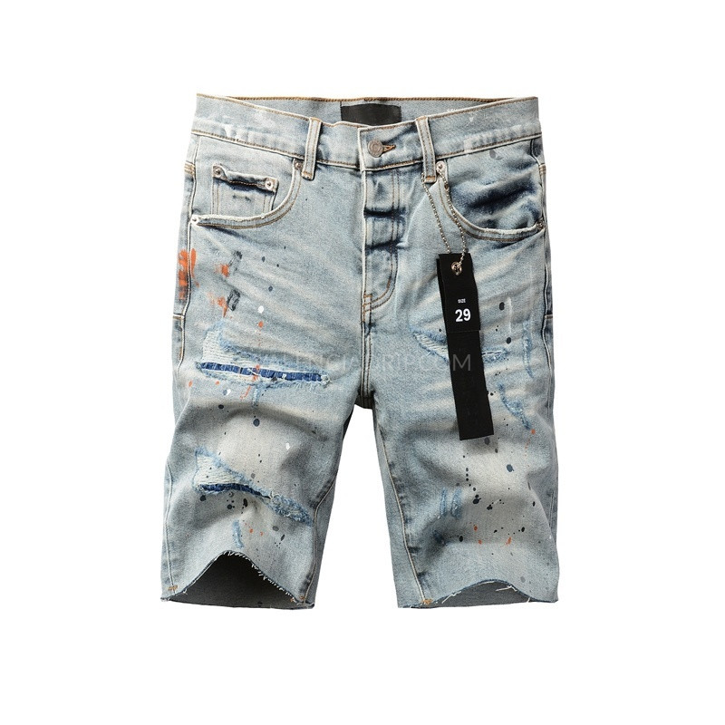 Vaqueros cortos Purple Brand