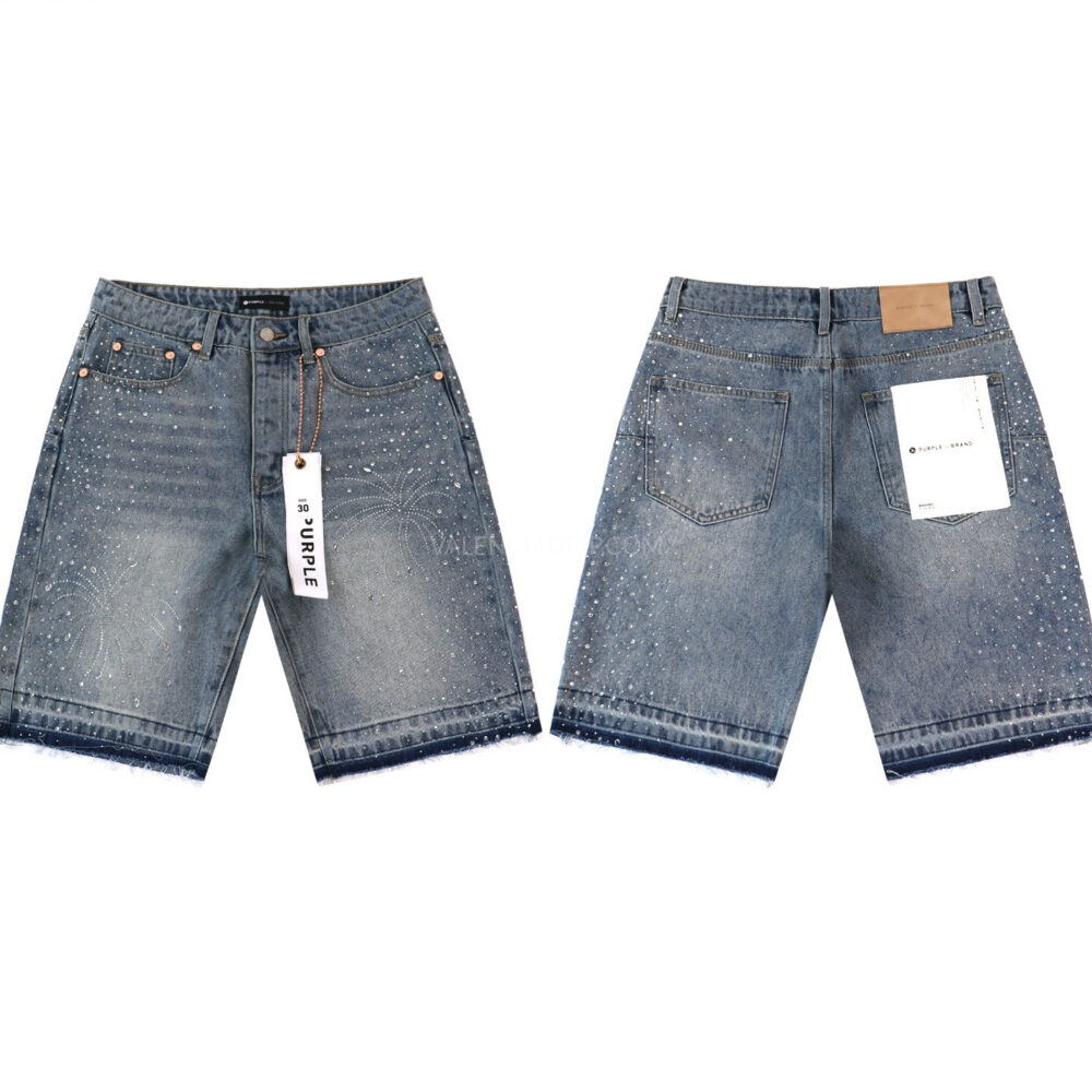 Vaqueros cortos Purple Brand