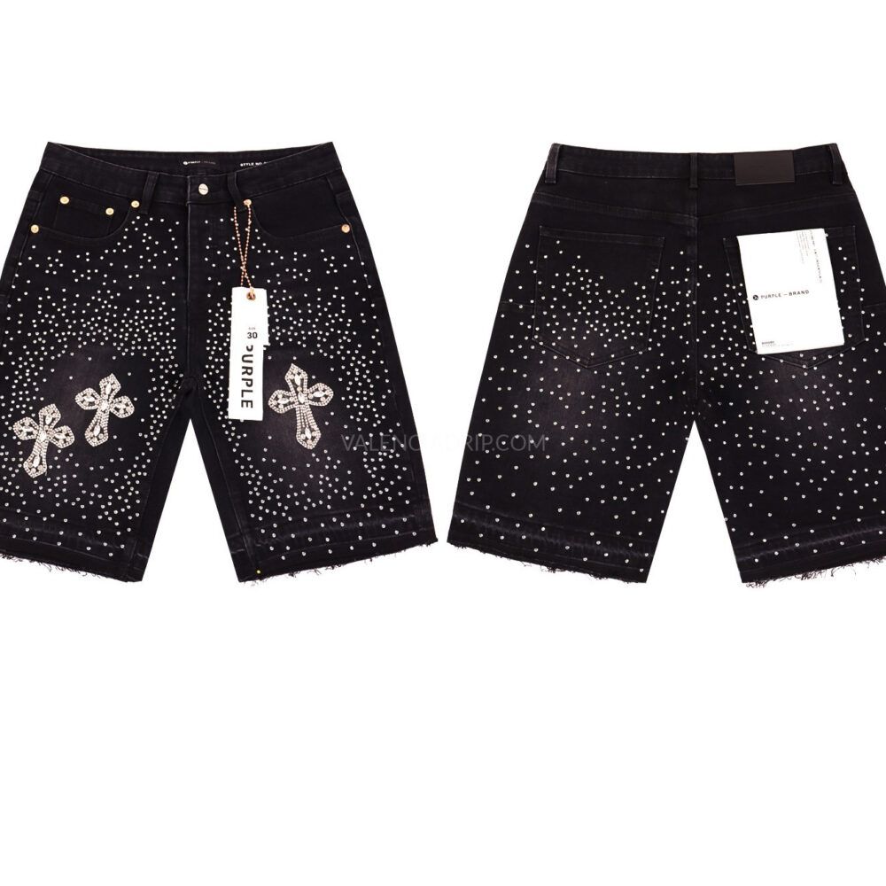 Vaqueros cortos Purple Brand