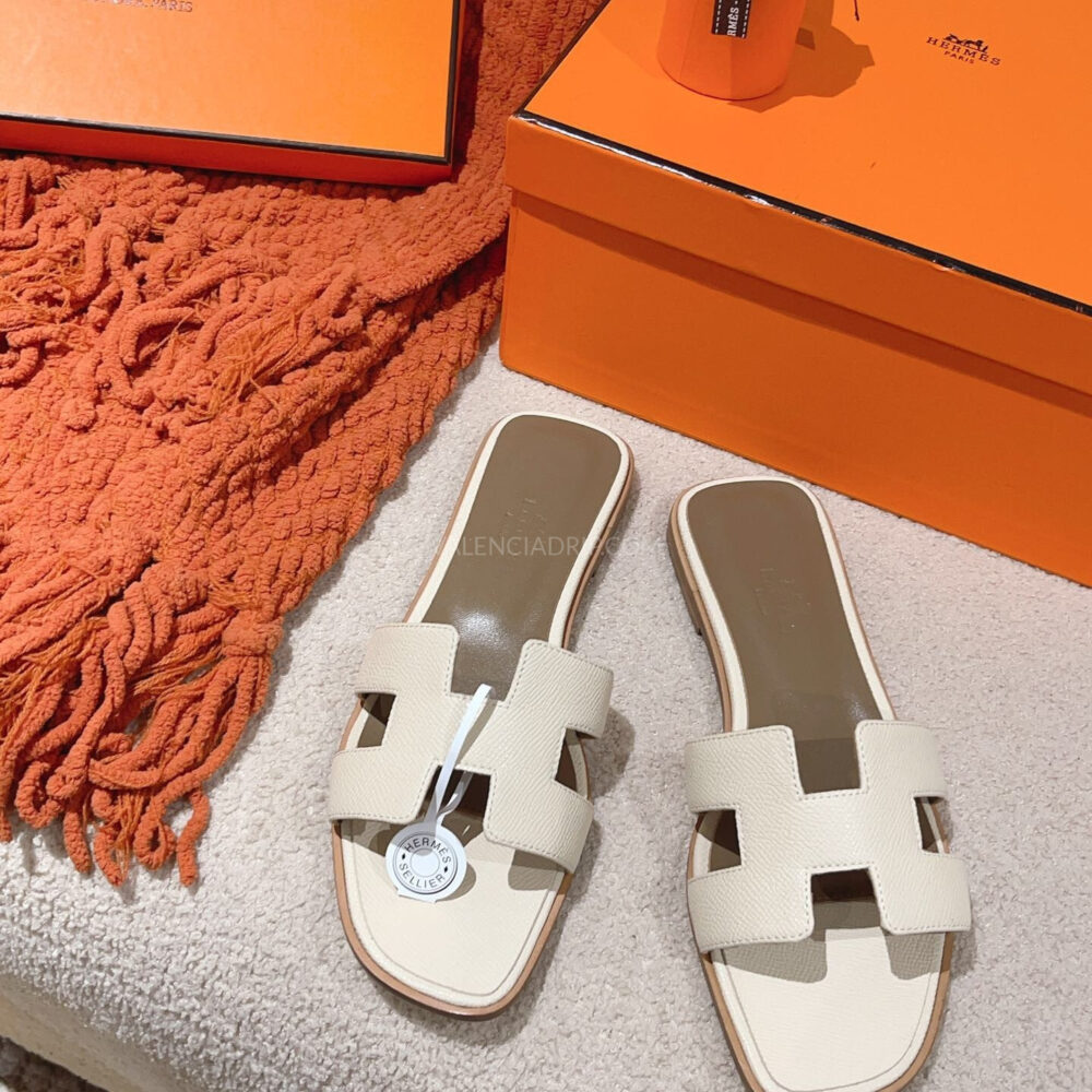 Sandalias Hermes - Oran Blanco