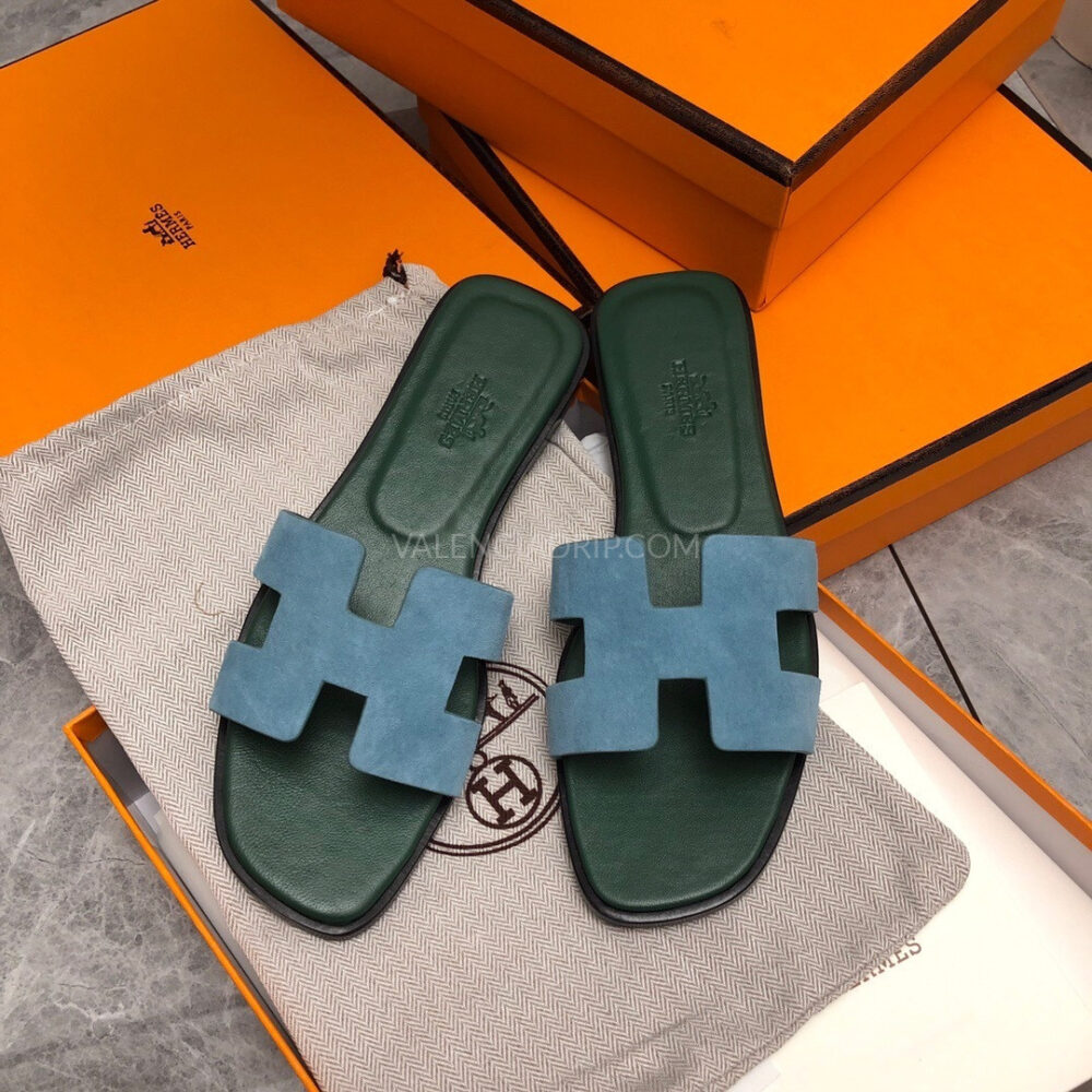 Sandalias Hermes - Oran Vert d'Eau