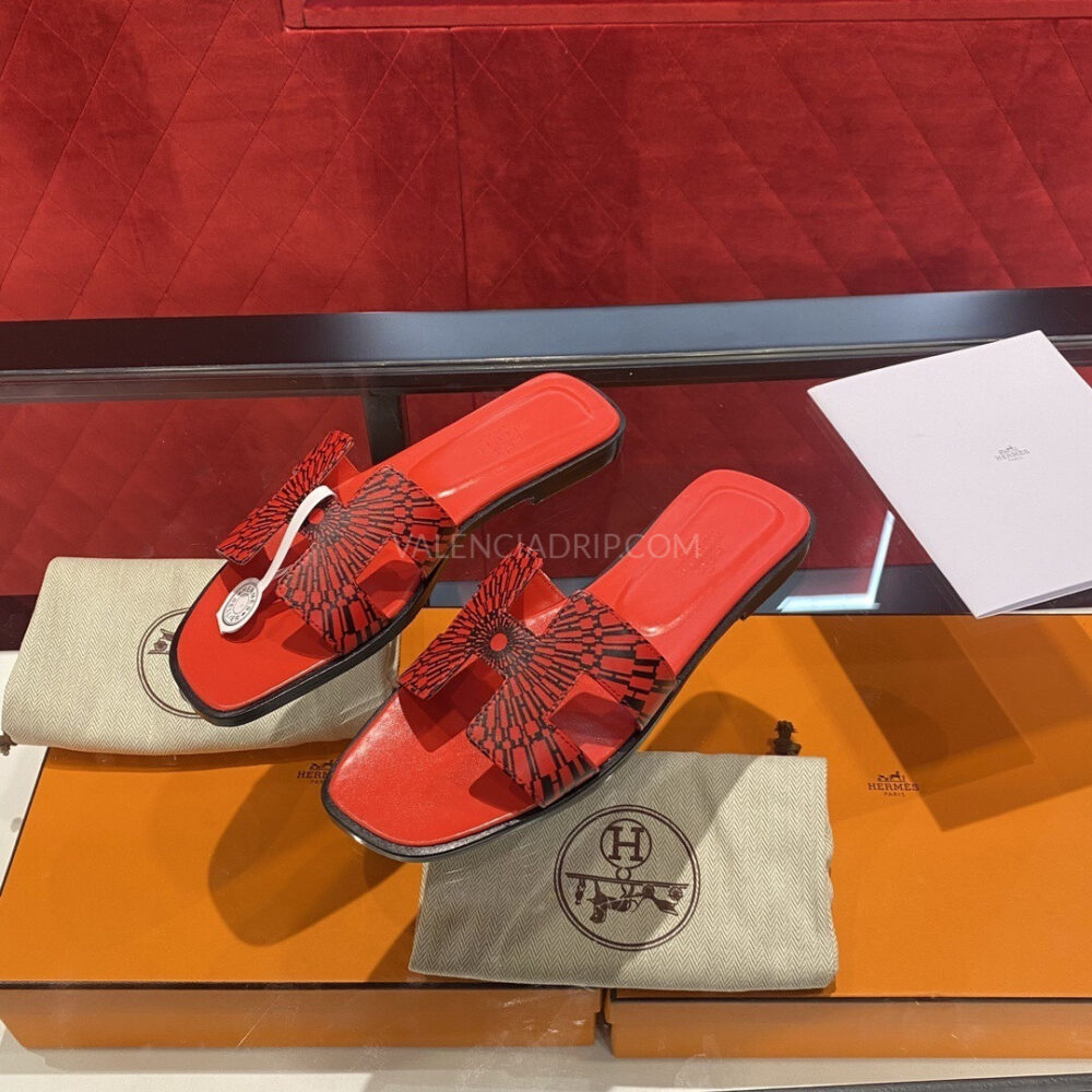 Sandalias Hermes - Oran Marine Rouge