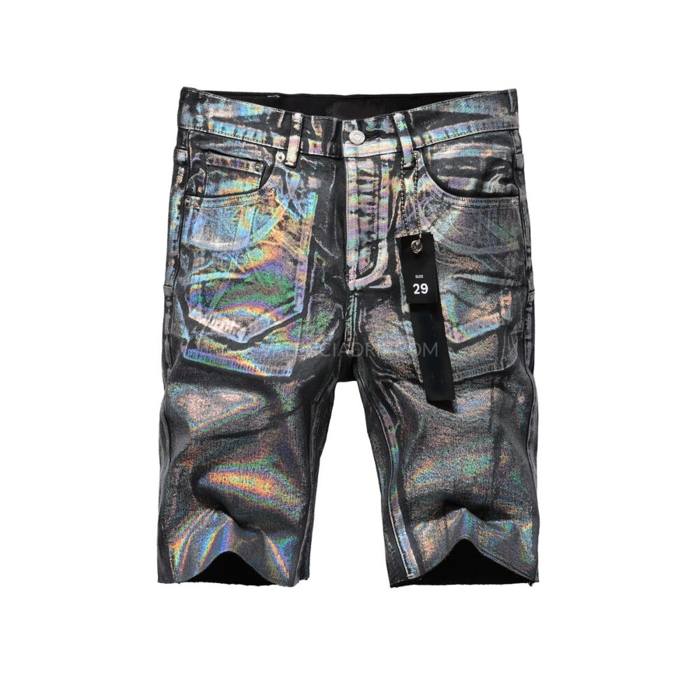 Vaqueros cortos Purple Brand