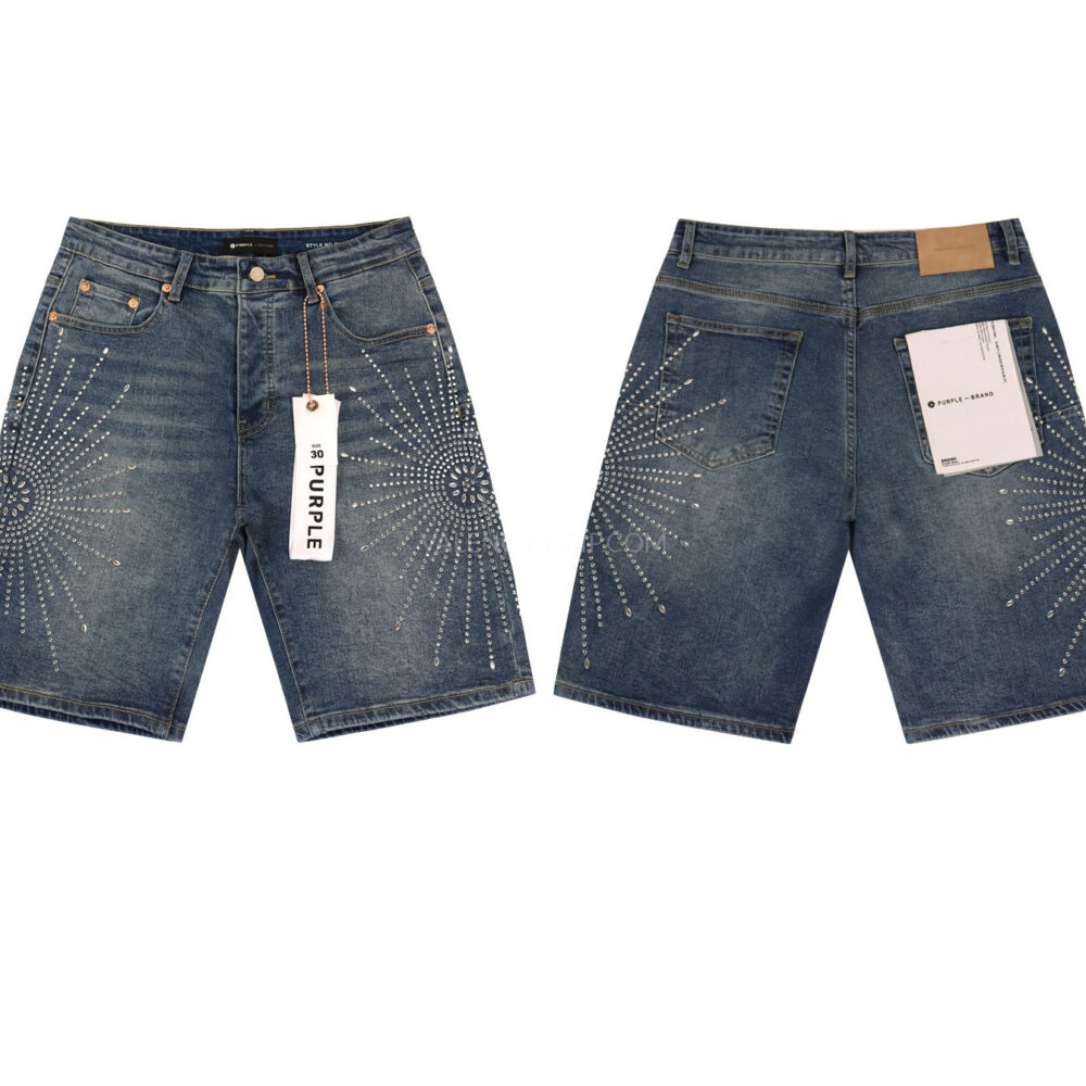 Vaqueros cortos Purple Brand