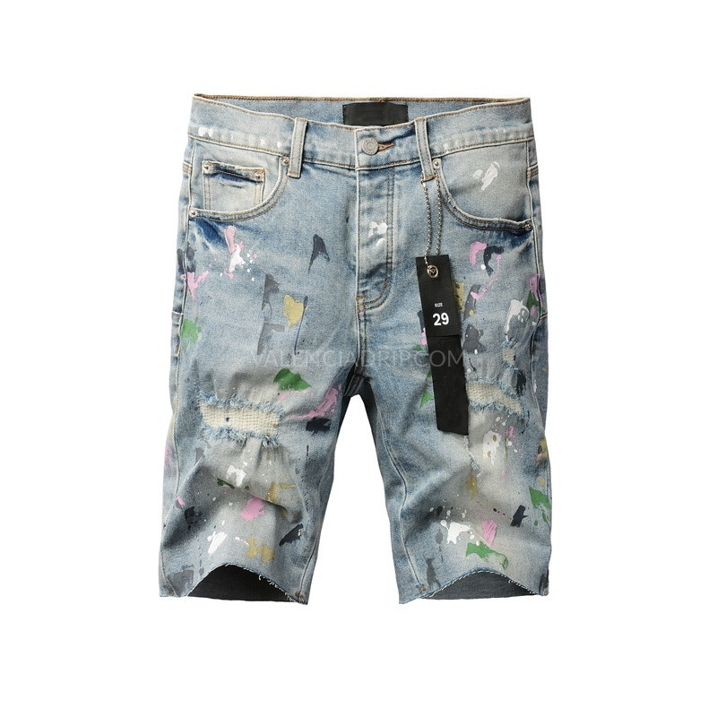 Vaqueros cortos Purple Brand