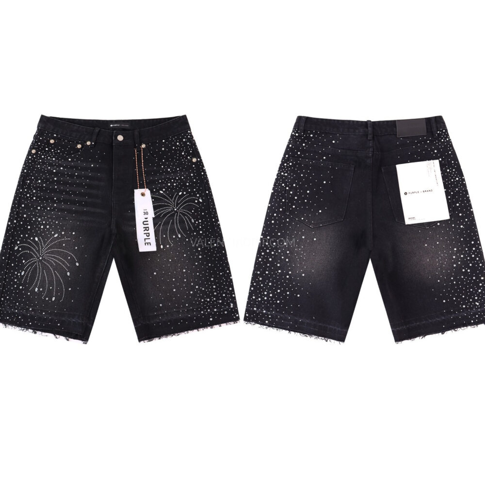 Vaqueros cortos Purple Brand
