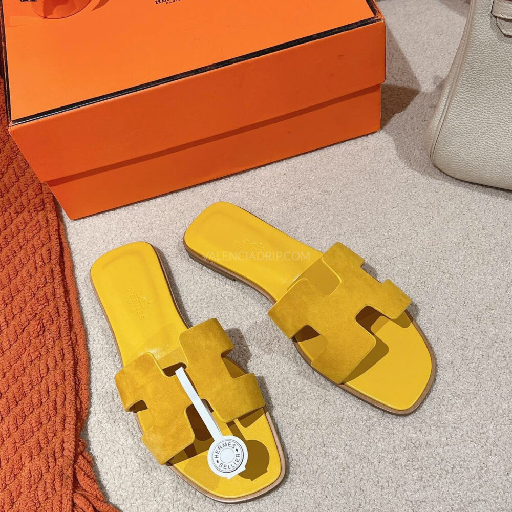Sandalias Hermes - Oran Amarillo