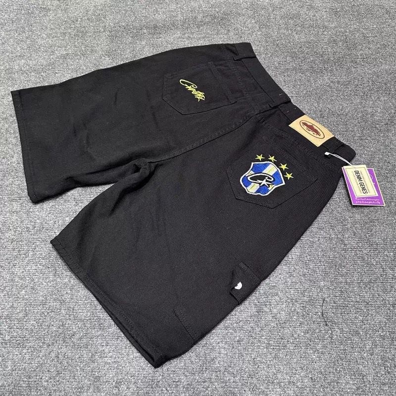 Vaqueros cortos de corteiz x Brasil negro